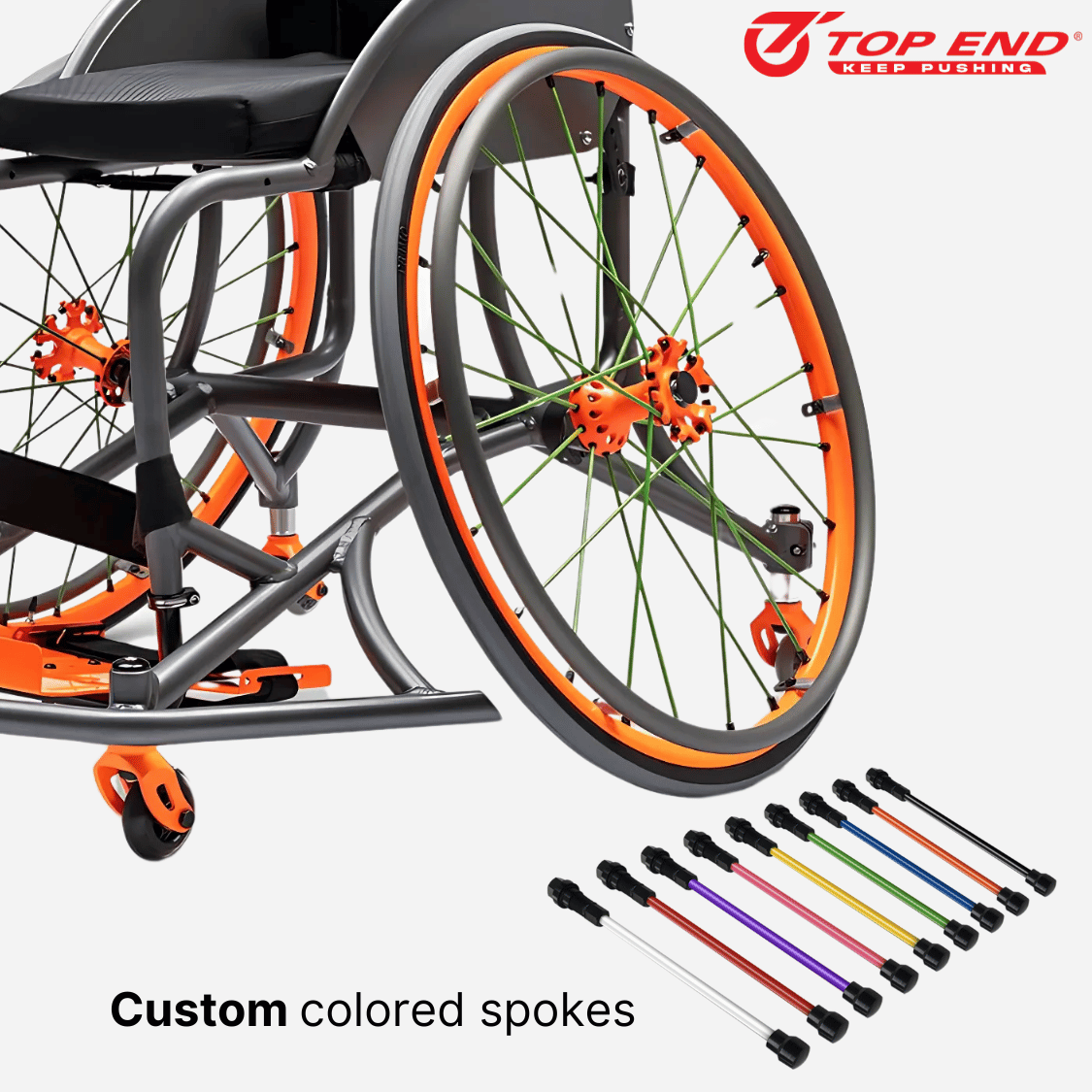 Top End Paul Schulte 7000 Series Basketball Wheelchair (PS7)