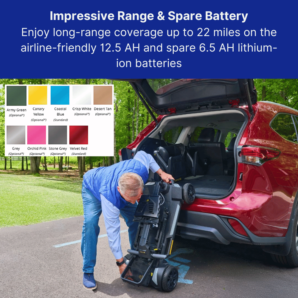 Golden Technologies Buzzaround CarryOn HD Power Scooter