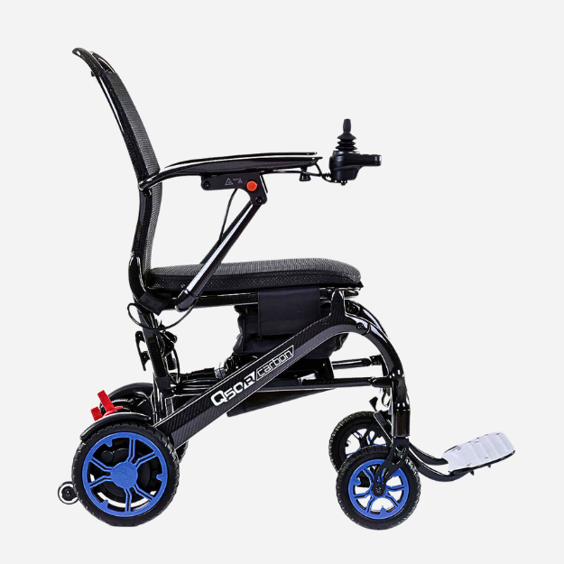 QUICKIE q50 R Carbon Fiber Portable Wheelchair - NextGen HME
