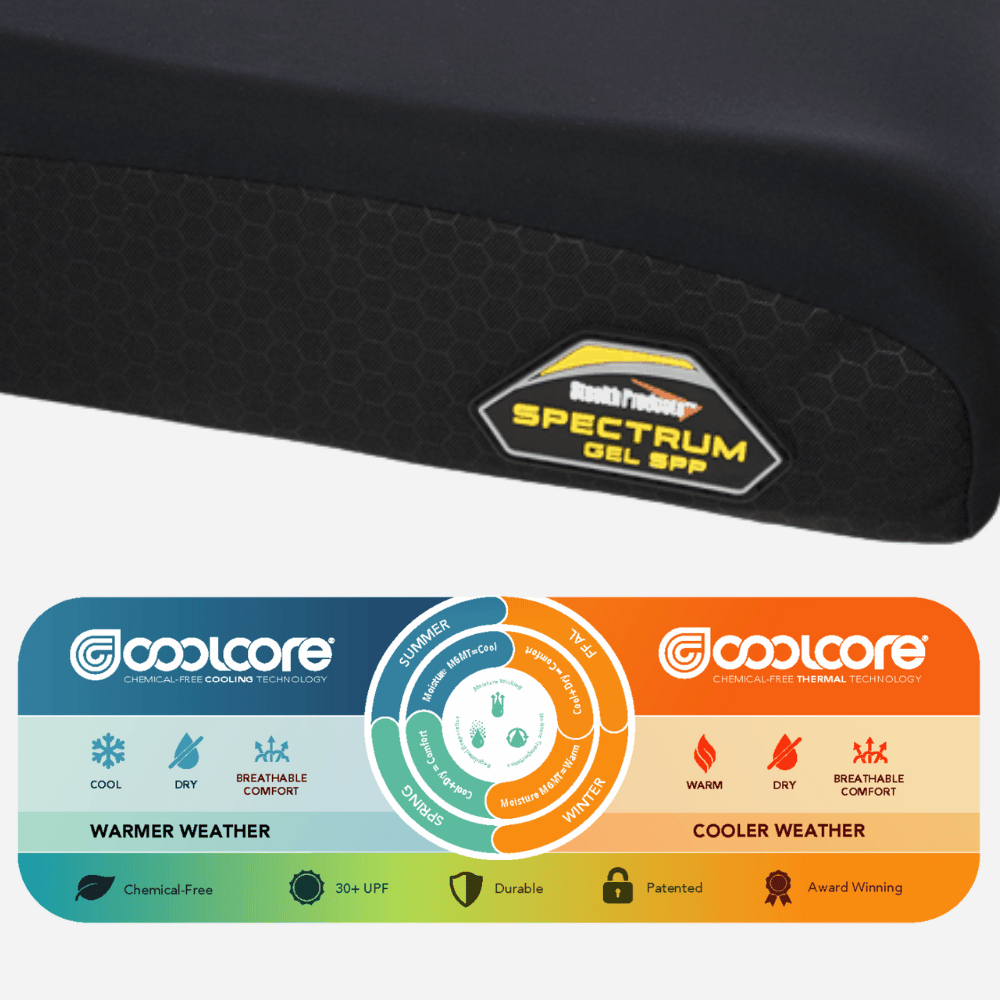 Stealth Spectrum Gel SPP Wheelchair Cushion