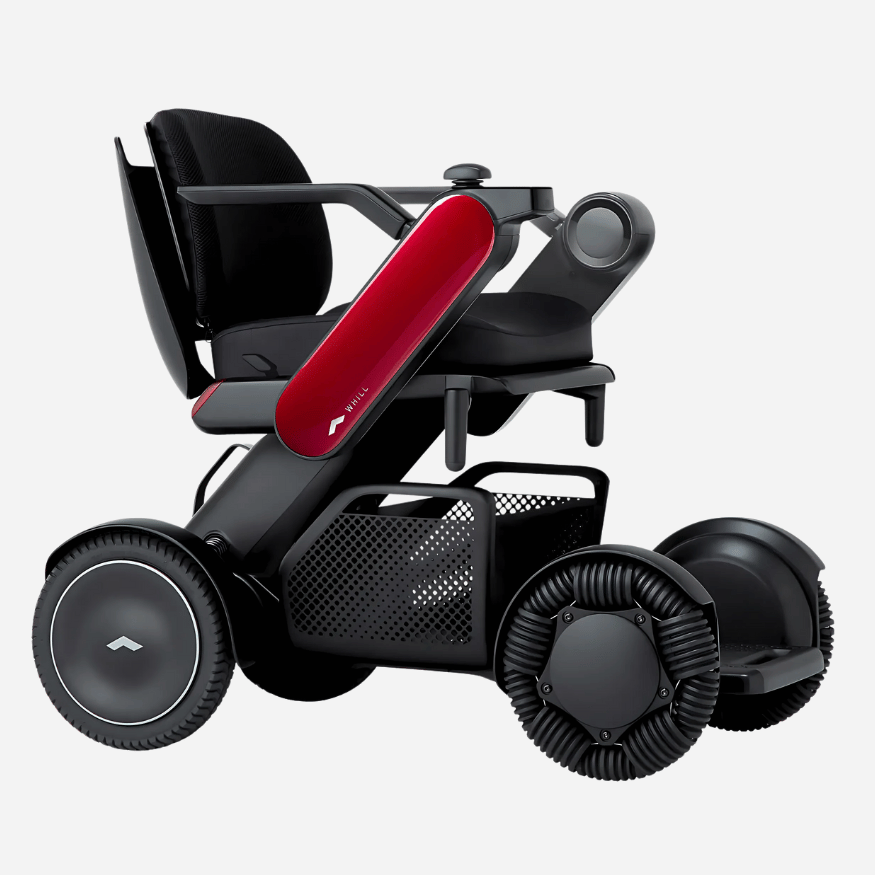 WHILL Model C2 Portable Power Wheelchair, Omni Directional Wheels