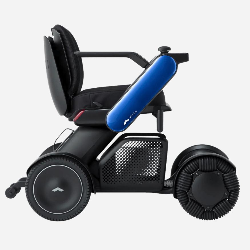 WHILL Model C2 Portable Power Wheelchair, Omni Directional Wheels