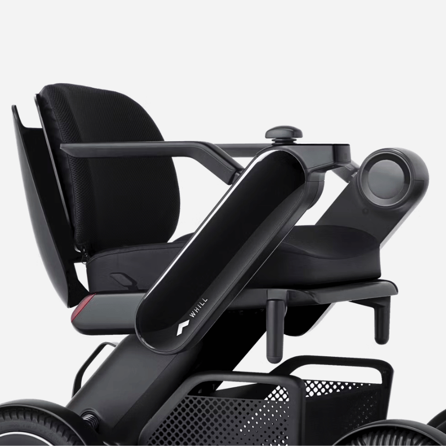 WHILL Model C2 Portable Power Wheelchair, Omni Directional Wheels