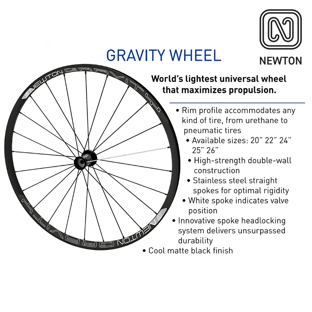 Newton Gravity Wheels, Pair