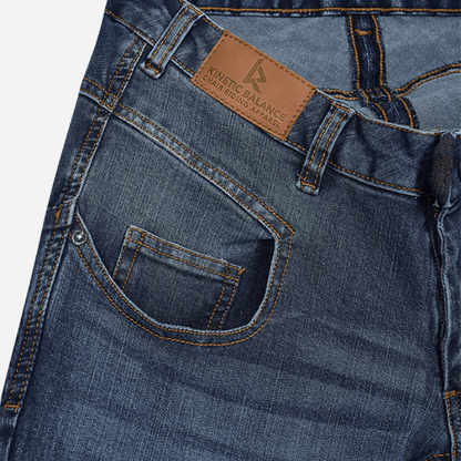 Kinetic Balance Mens Regular Fit Jeans | Magnetic Closure
