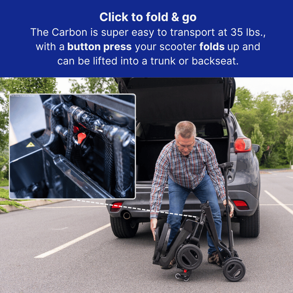 GoGo Carbon Portable Scooter