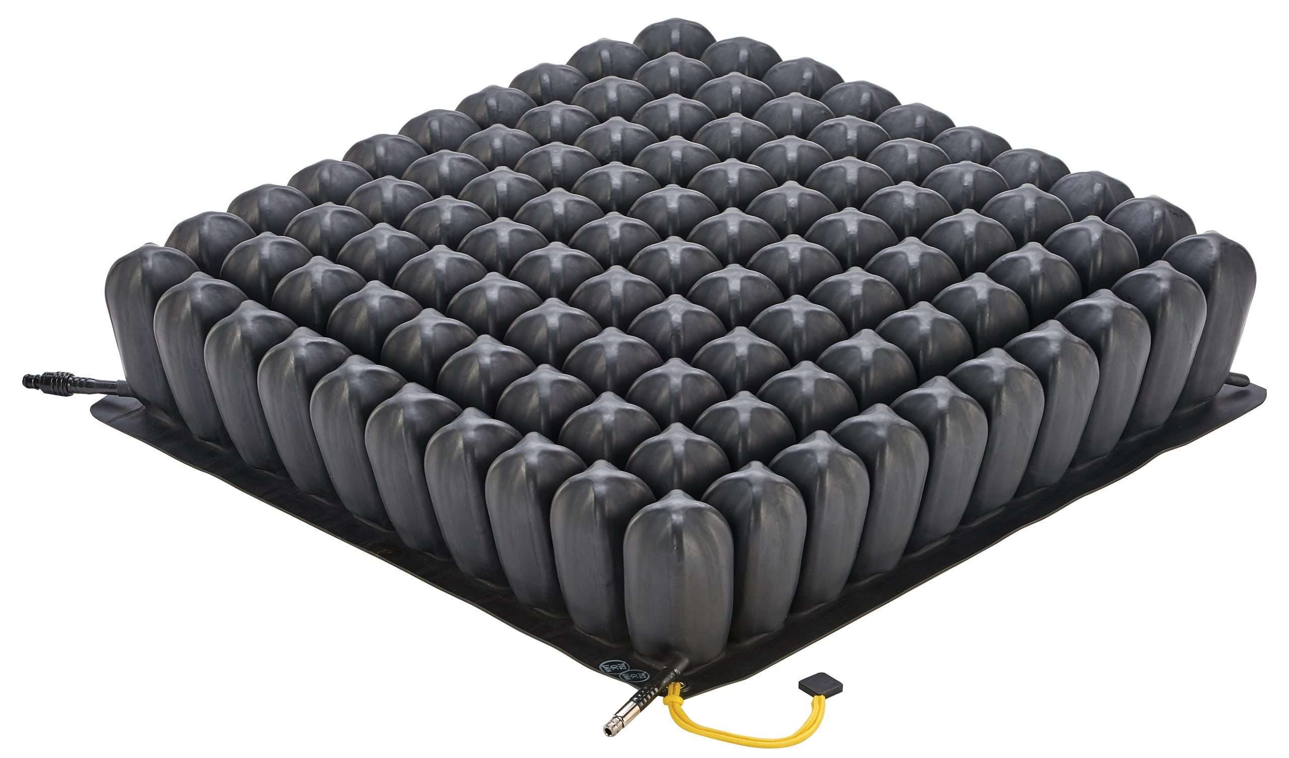 Image of the ROHO® Hybrid Select Wheelchair Cushion - Combines air cells and contoured foam for pressure redistribution and personalized comfort, featuring removable air insert for offloading.