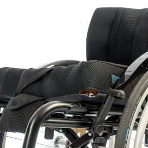 Image of the StarLock Crissy Wheelchair Cushion - Pressure-relieving wheelchair cushion featuring a contoured design and air cells for improved comfort and skin protection.