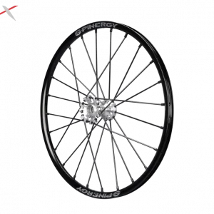 Image of grey Spinergy XSLX Wheels - High-Performance Wheelchair Wheels for Speed and Efficiency