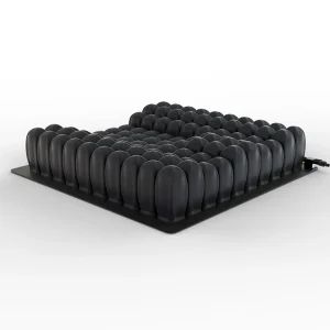 Image of the ROHO ENHANCER Wheelchair Cushion - Pressure-relieving wheelchair cushion with a honeycomb-like structure and adjustable air cells for personalized comfort and skin protection.