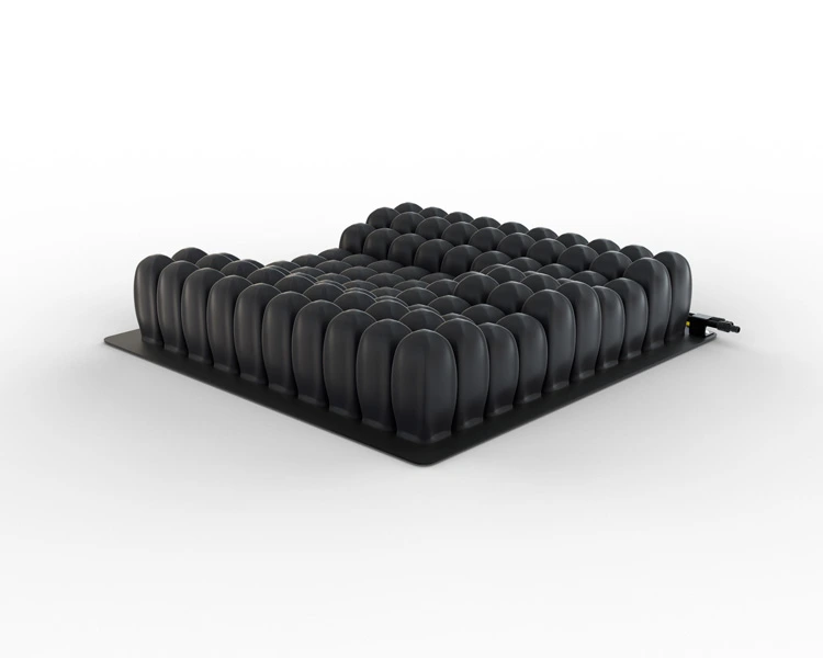 Image of the ROHO ENHANCER Wheelchair Cushion - Pressure-relieving wheelchair cushion with a honeycomb-like structure and adjustable air cells for personalized comfort and skin protection.