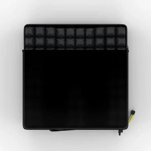 Image of the ROHO ENHANCER Wheelchair Cushion - Pressure-relieving wheelchair cushion with a honeycomb-like structure and adjustable air cells for personalized comfort and skin protection.