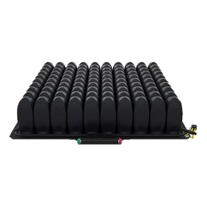 Image of the ROHO QUADTRO SELECT HIGH PROFILE Wheelchair Cushion - Pressure-relieving wheelchair cushion featuring four independently adjustable air cells for customized support and comfort.