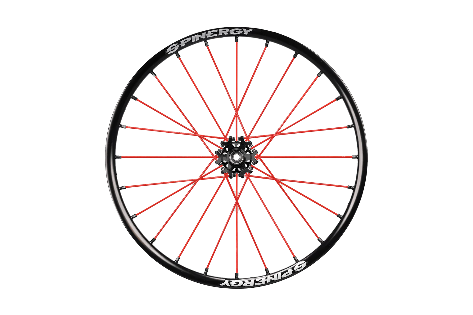 Image of red Spinergy XSLX Wheels - High-Performance Wheelchair Wheels for Speed and Efficiency