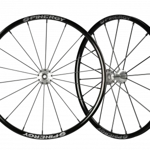 Image of the Spinergy SPOX Wheelchair Wheel - Lightweight, durable wheelchair wheel featuring a classic design with PBO spokes for efficient propulsion and smooth performance.