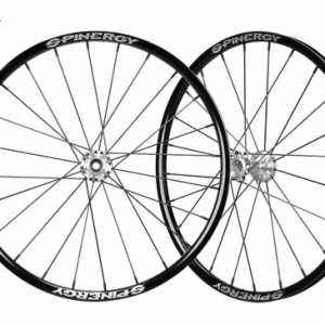 Front image of the Spinergy XSL - SPOX Sport Wheelchair Wheel - Lightweight, high-performance wheelchair wheel featuring a cross-laced spoke pattern for enhanced rigidity and responsiveness.