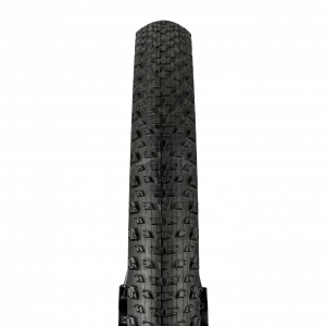 Close up image of the Kenda Booster Pro 507 Wheelchair Tire - Lightweight, high-performance wheelchair tire with aggressive tread pattern for optimal traction on various terrains.