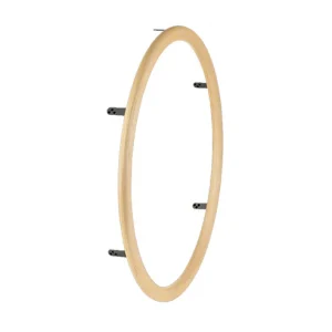 Image of the Wooden Lignorim Big Model Handrims - Wide handrims for wheelchairs, designed to improve grip, comfort, and power transfer during propulsion.