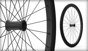 Images of the Superlight Spoke Wheelchair Wheel - Lightweight, high-performance wheelchair wheel featuring a unique spoke design for improved strength, durability, and aesthetics.