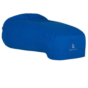 Image of the blue Kinetic Balance Raindek - Waterproof leg cover for wheelchair users, providing protection from rain and wind while maintaining comfort and mobility.