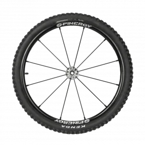 Front image of the Kenda Nevegal Tire - Knobby mountain bike tire designed for aggressive trail riding and loose terrain.