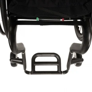 Image of the TiLite CR1 Carbon Fiber Ultra-Light Wheelchair - Lightweight, high-performance rigid wheelchair frame made from carbon fiber, designed for customizable seating and maneuverability.